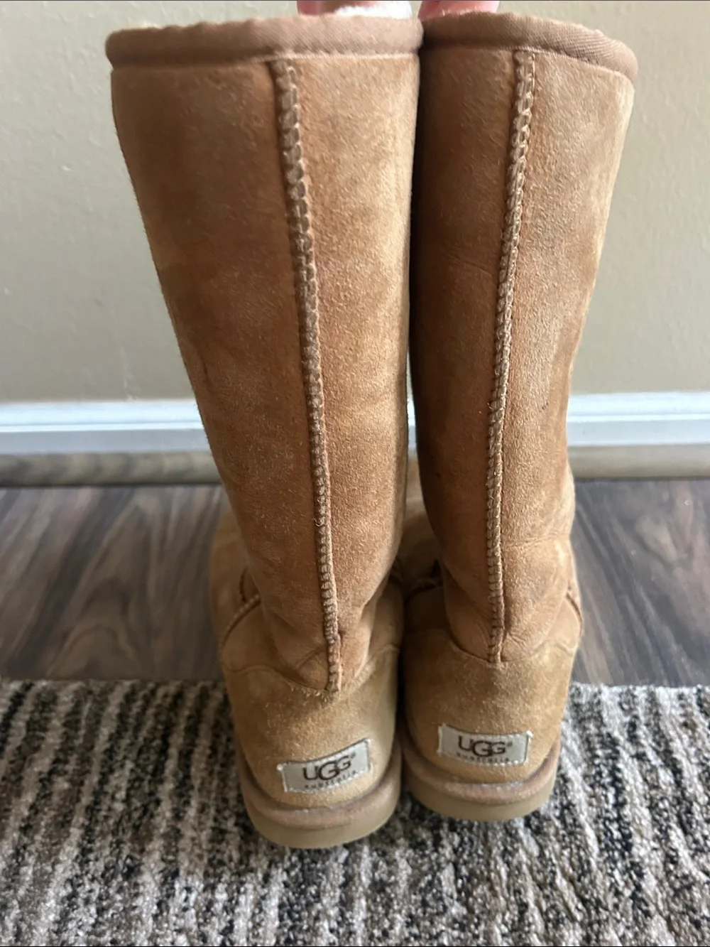 UGG Women's Classic Tall Suede Boots in Chestnut